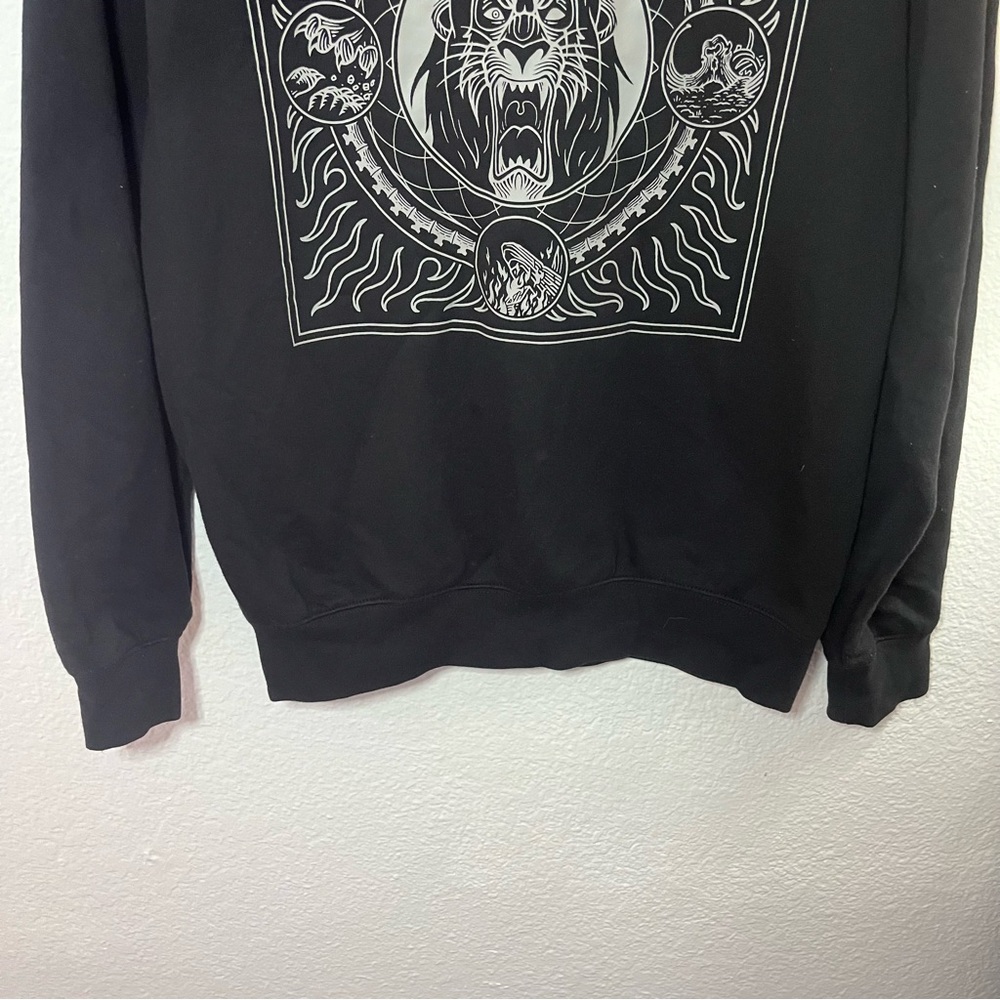 Disney X Vans The Lion King Scar Black Hoodie Size Small - Picture 14 of 15